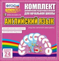 Динамические раздаточные пособия. Английский язык (веера). Английские местоимения, английские предлоги. - fgospostavki.ru - Ногинск