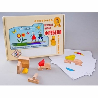 Игровой набор Фребеля "Конструктор деревянный без соединений-1" (Серия "Эксперимент") - fgospostavki.ru - Ногинск