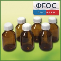 Набор склянок для растворов реактивов 30 миллилитров (6 штук) - fgospostavki.ru - Ногинск