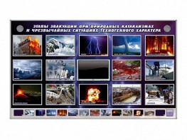Многофункциональный интерактивный стенд-тренажер "Этапы эвакуации при природных катаклизмах и чрезвычайных ситуациях техногенного характера" - fgospostavki.ru - Ногинск