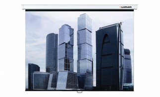 Настенный проекционный экран Lumien Eco Picture (LEP-100101) 150x150 см - fgospostavki.ru - Ногинск