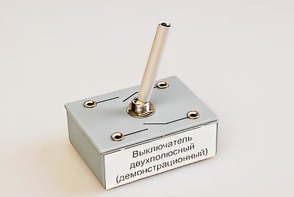 Выключатель двухполюсный (демонстрационный) - fgospostavki.ru - Ногинск