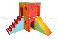 Домик игровой двухэтажный (комплект) - fgospostavki.ru - Ногинск