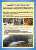 Комплект плакатов "Добровольная пожарная дружина" - fgospostavki.ru - Ногинск