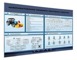 Электрифицированный светодинамический стенд «Комплектование машинно-тракторных агрегатов» - fgospostavki.ru - Ногинск