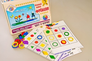 Игровой набор Фребеля "Цвет и форма" (серия "Эксперимент") - fgospostavki.ru - Ногинск