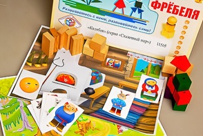 Игровой набор Фребеля "Колобок" (серия "Сказочный мир". Выпуск 1) - fgospostavki.ru - Ногинск