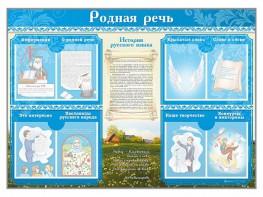 Стенд-уголок "Родная речь" - fgospostavki.ru - Ногинск