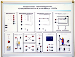 Типовой комплект учебного оборудования «Электробезопасность в установках до 1000 В»  - fgospostavki.ru - Ногинск