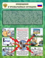 Стенд "Оповещения в чрезвычайных ситуациях" - fgospostavki.ru - Ногинск