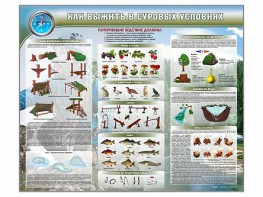 Стенд "Как выжить в суровых условиях" - fgospostavki.ru - Ногинск