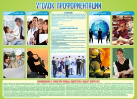 Стенд "Уголок профориентации" - fgospostavki.ru - Ногинск