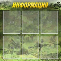 Стенд "Информация" Вариант 5 - fgospostavki.ru - Ногинск