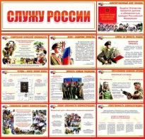 Стенд "Служу России" - fgospostavki.ru - Ногинск