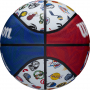 Мяч баскетбольный Wilson NBA All Team (размер 7, резина, тренировочный) - fgospostavki.ru - Ногинск